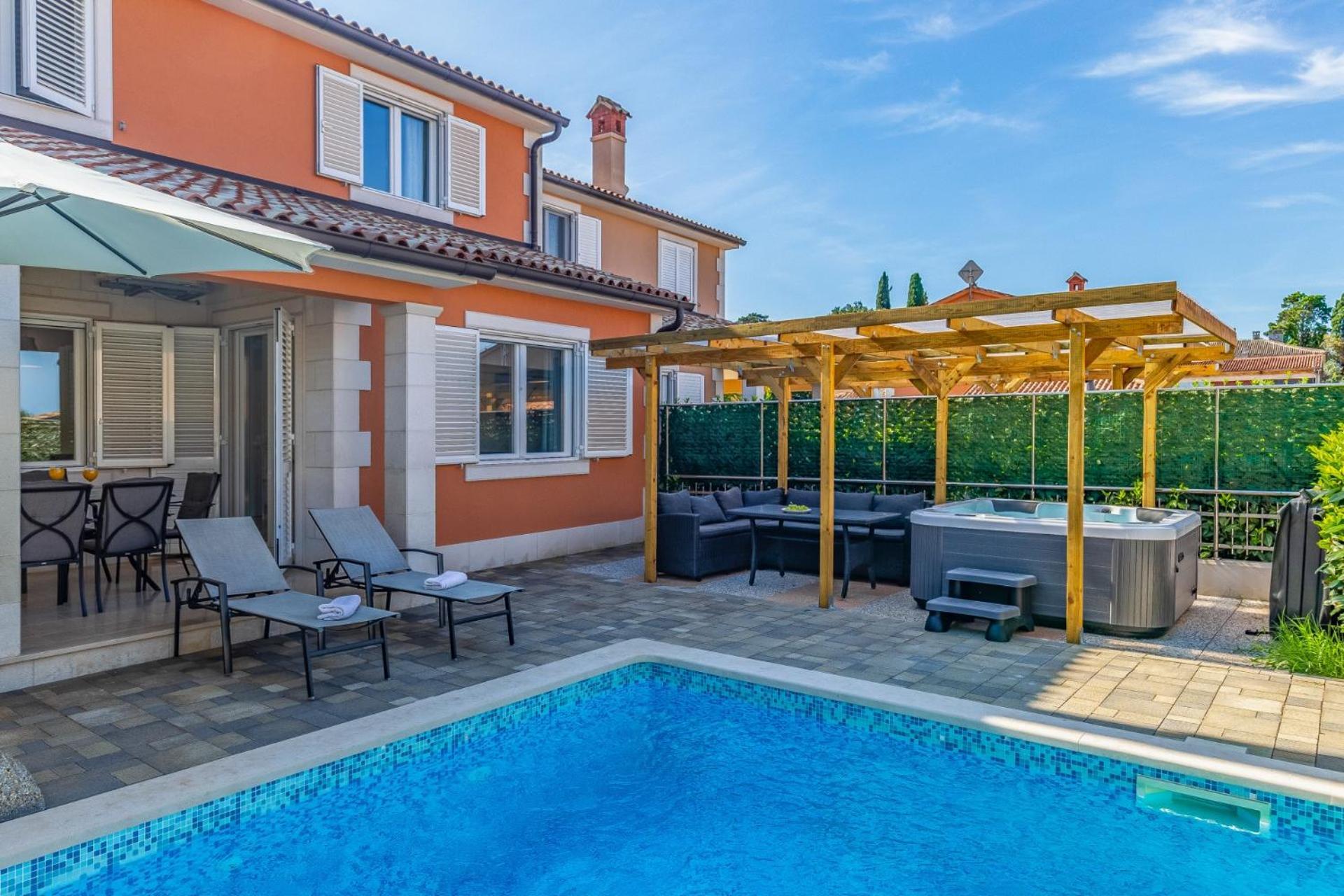 Villas Lotus With Pool And Jacuzzi Pula Eksteriør billede