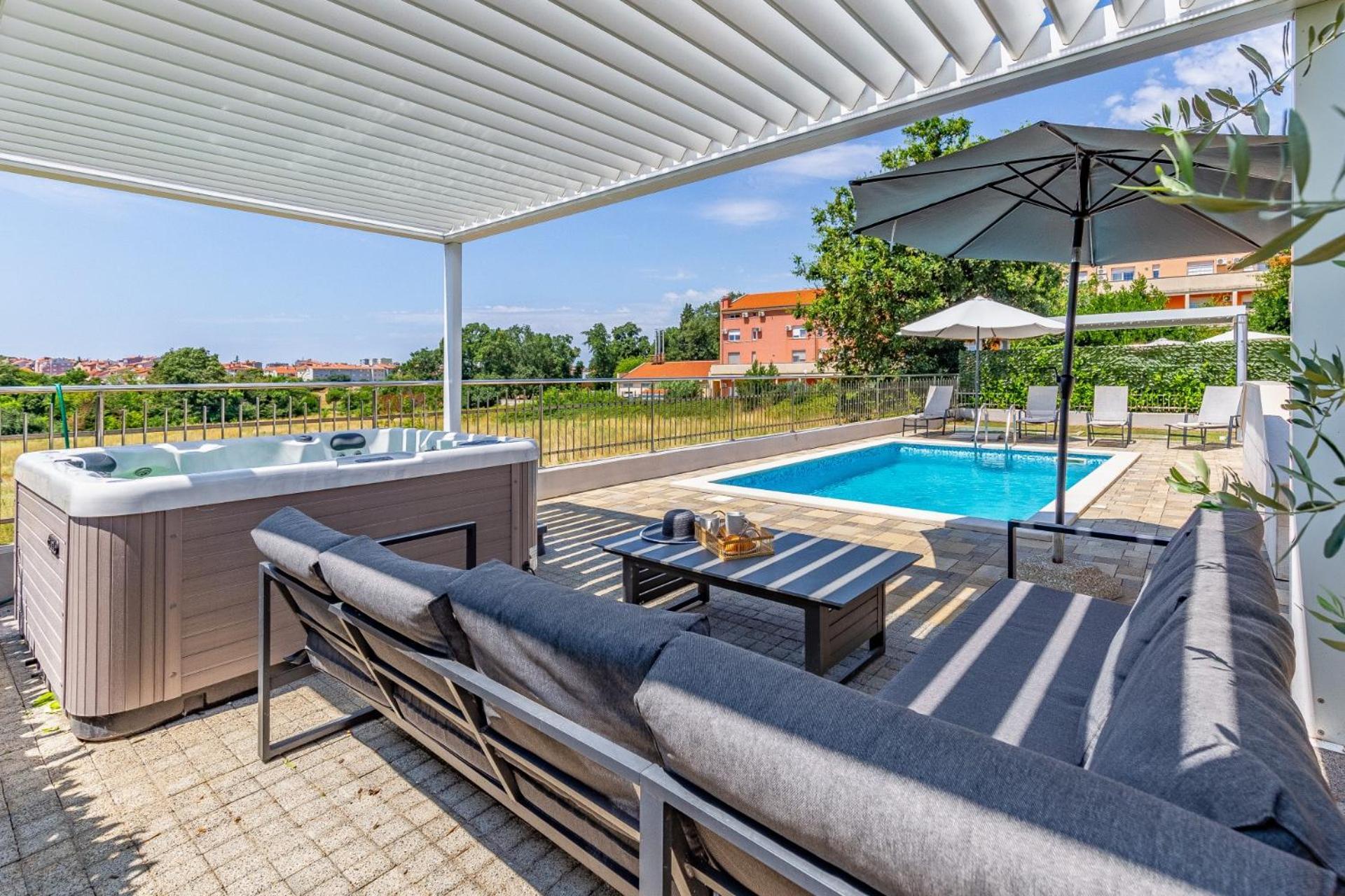 Villas Lotus With Pool And Jacuzzi Pula Eksteriør billede