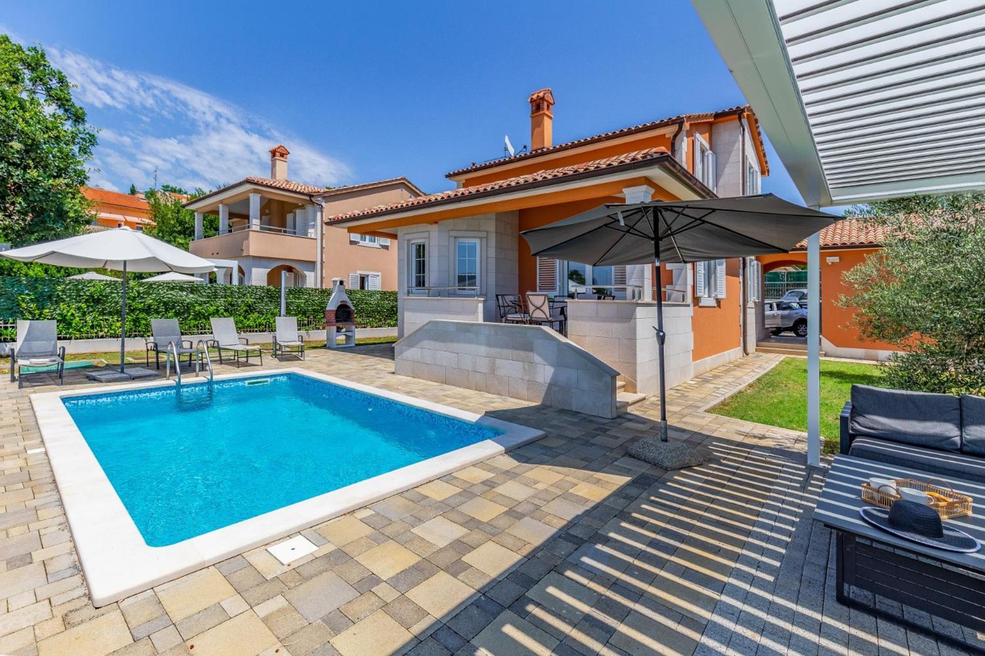 Villas Lotus With Pool And Jacuzzi Pula Eksteriør billede